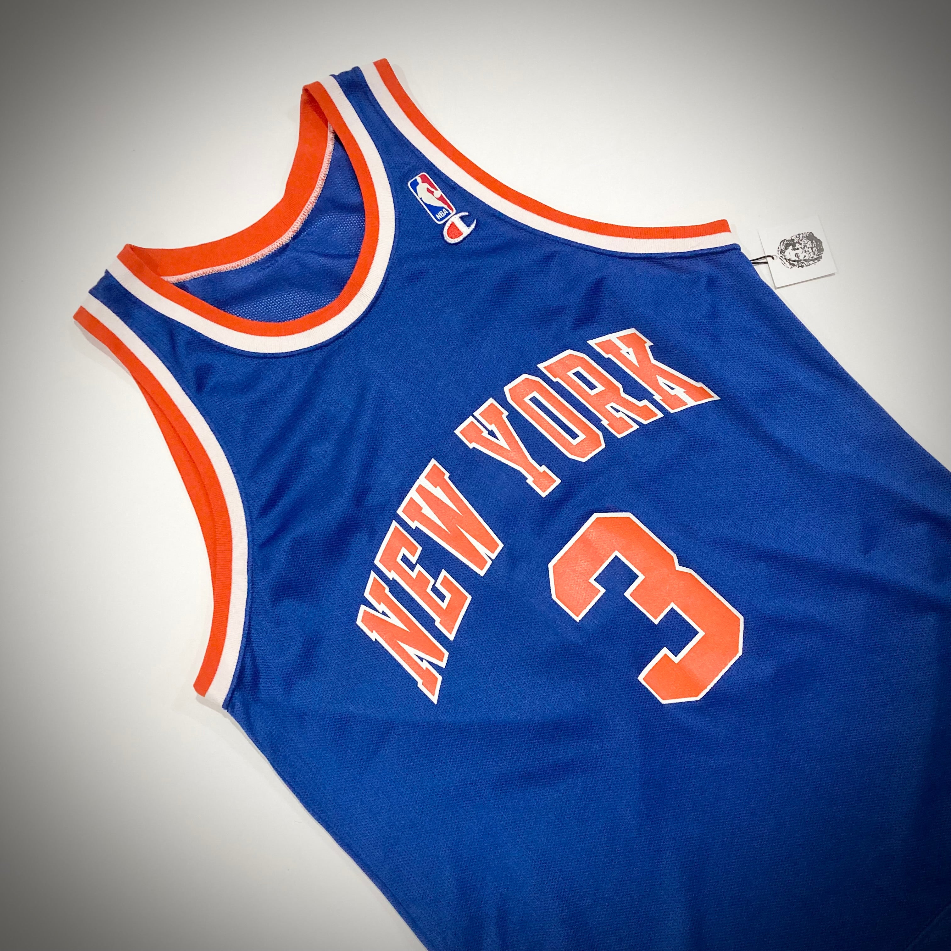 Vintage New York Knicks John Starks Champion Jersey