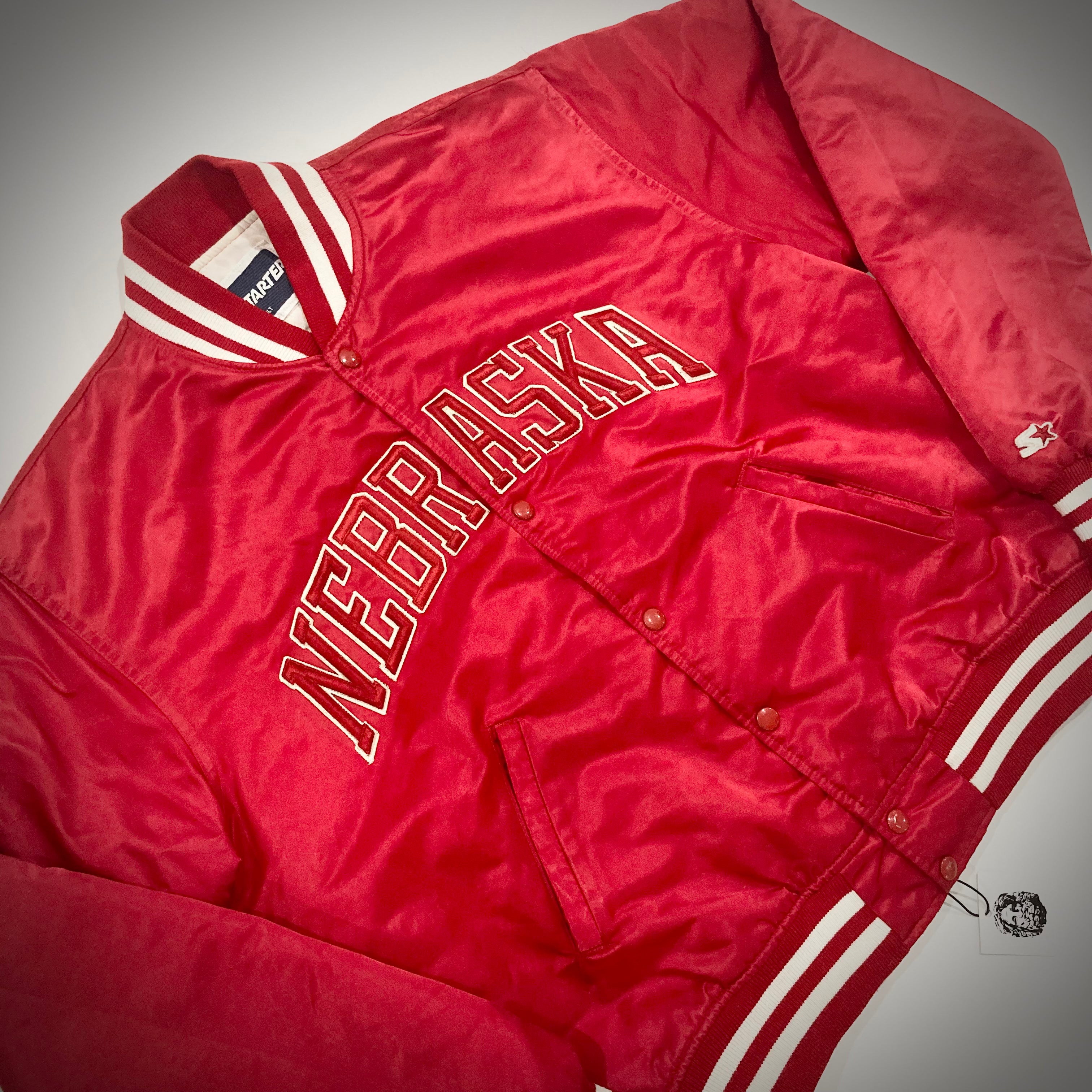 Vintage University of Nebraska Starter Jacket