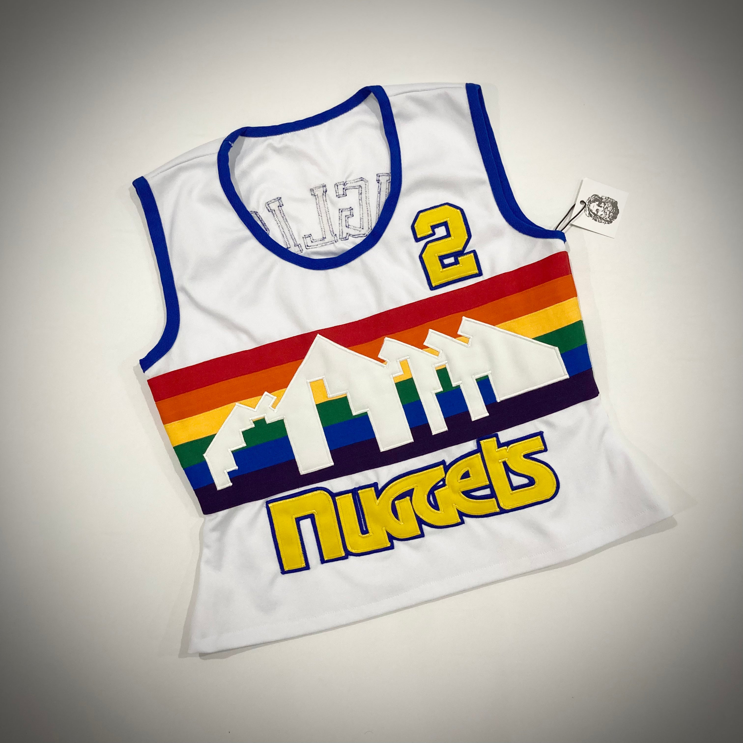 Vintage Alex English Denver Nuggets Custom Women’s Jersey Top