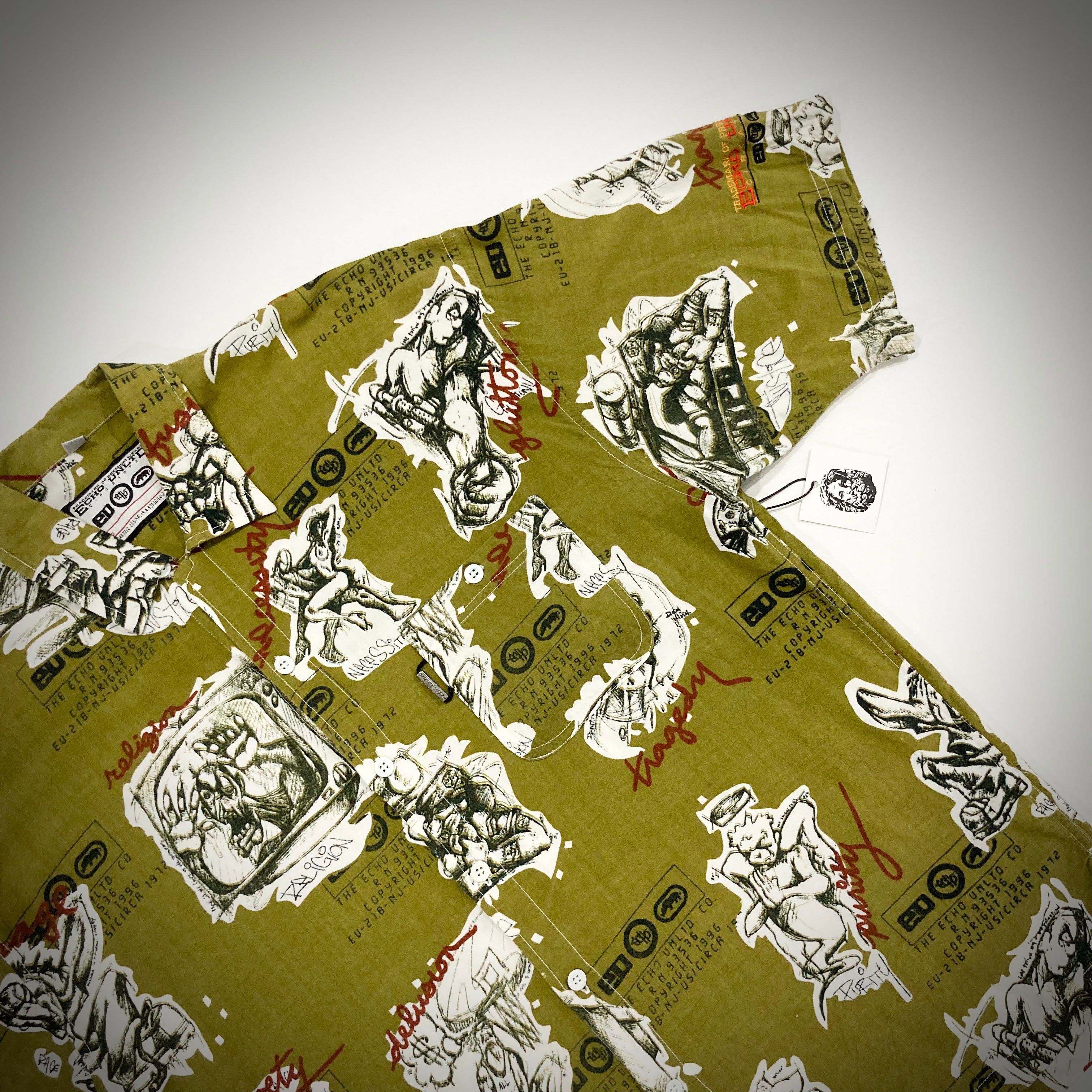 Vintage Echo Unlimited S/S Button Up