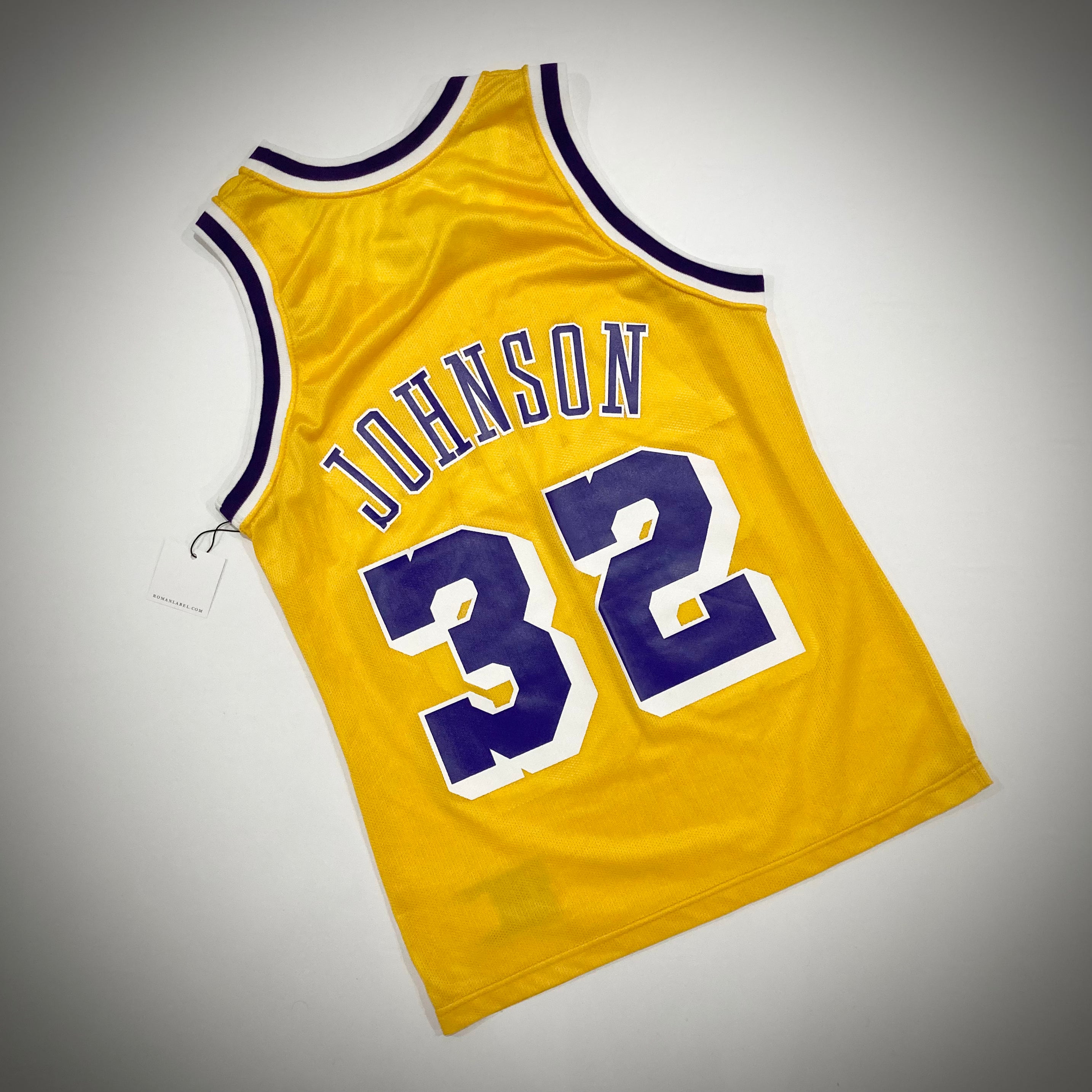 Vintage Champion Los Angeles Lakers Magic Johnson Jersey