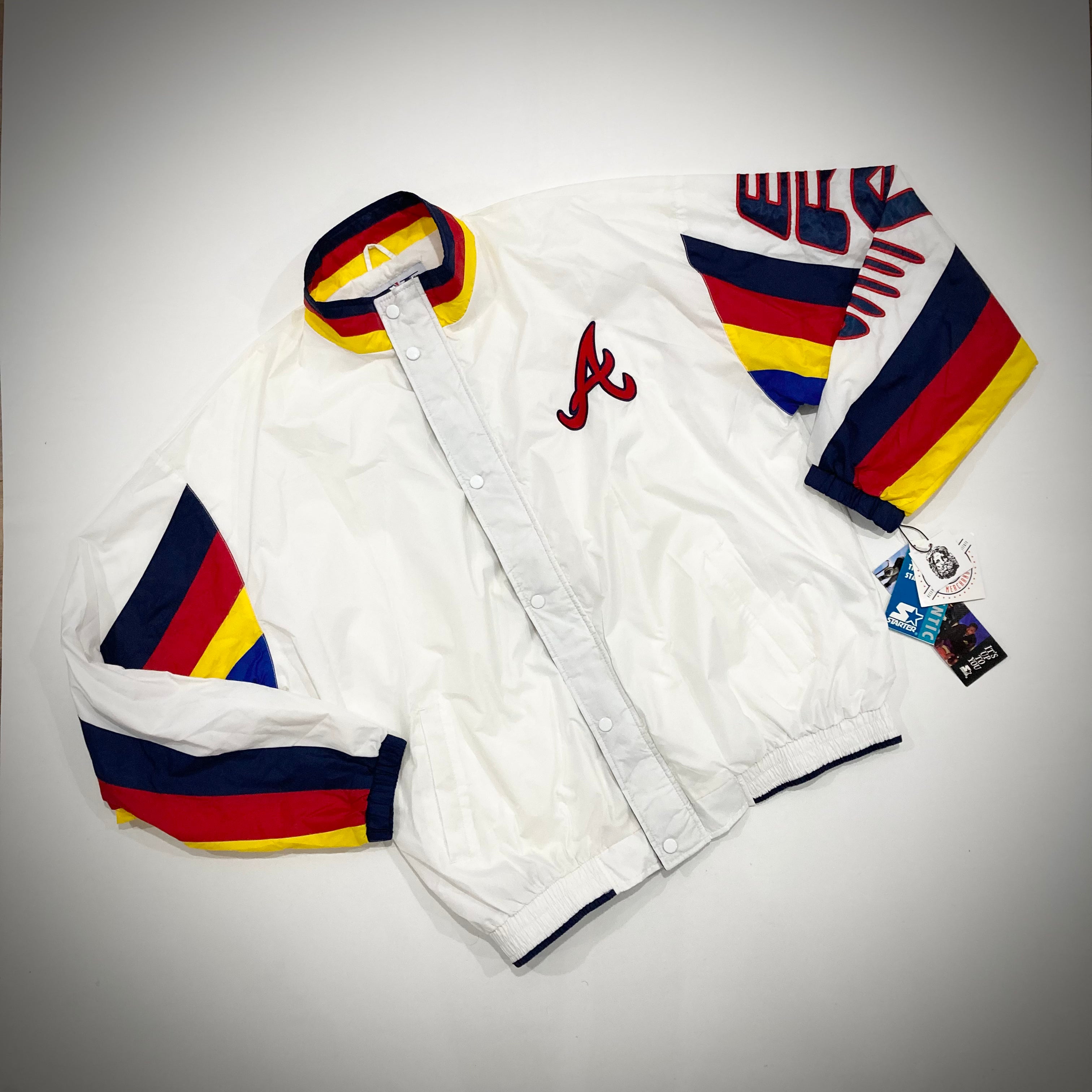 Vintage Atlanta Braves Starter Windbreaker