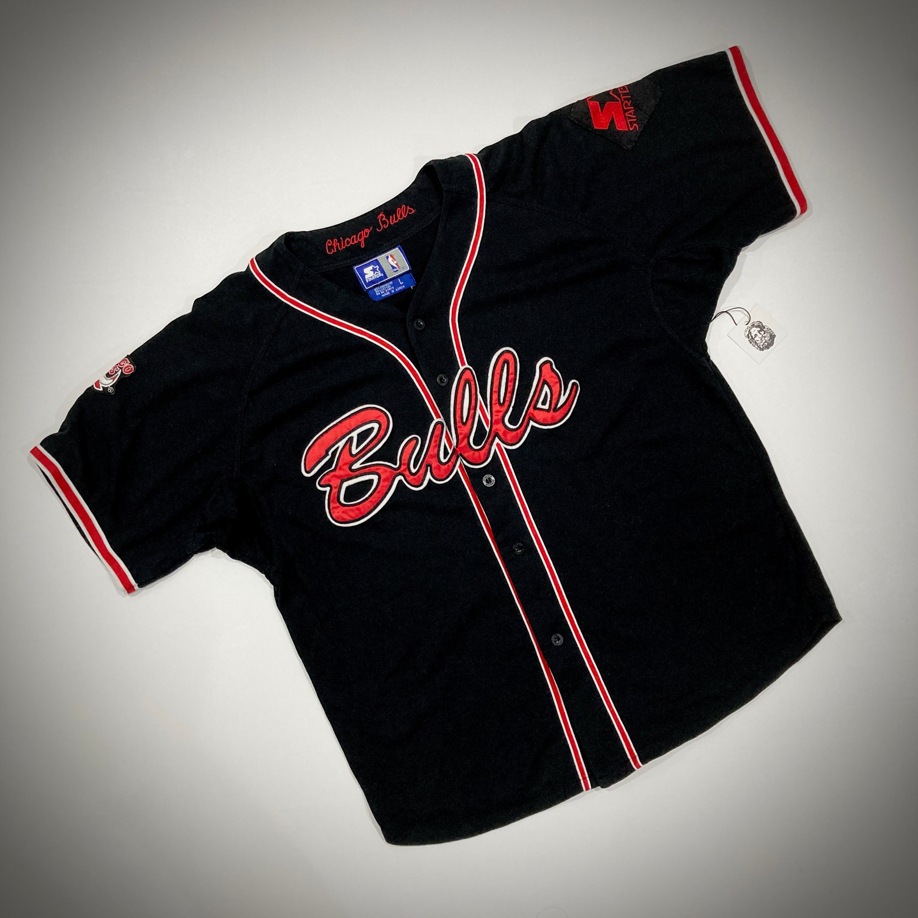 Vintage Chicago Bulls Starter Baseball Jersey