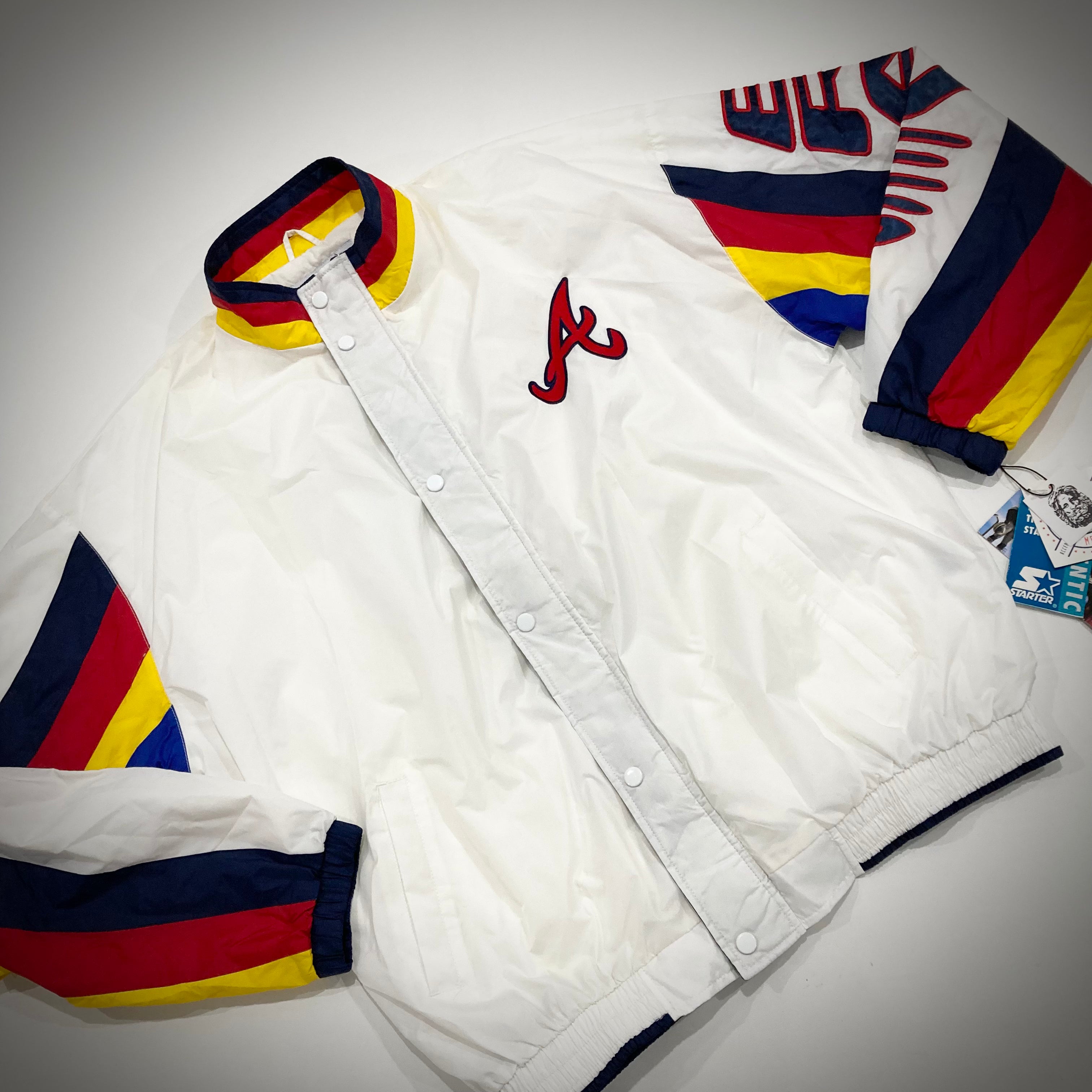 Vintage Atlanta Braves Starter Windbreaker