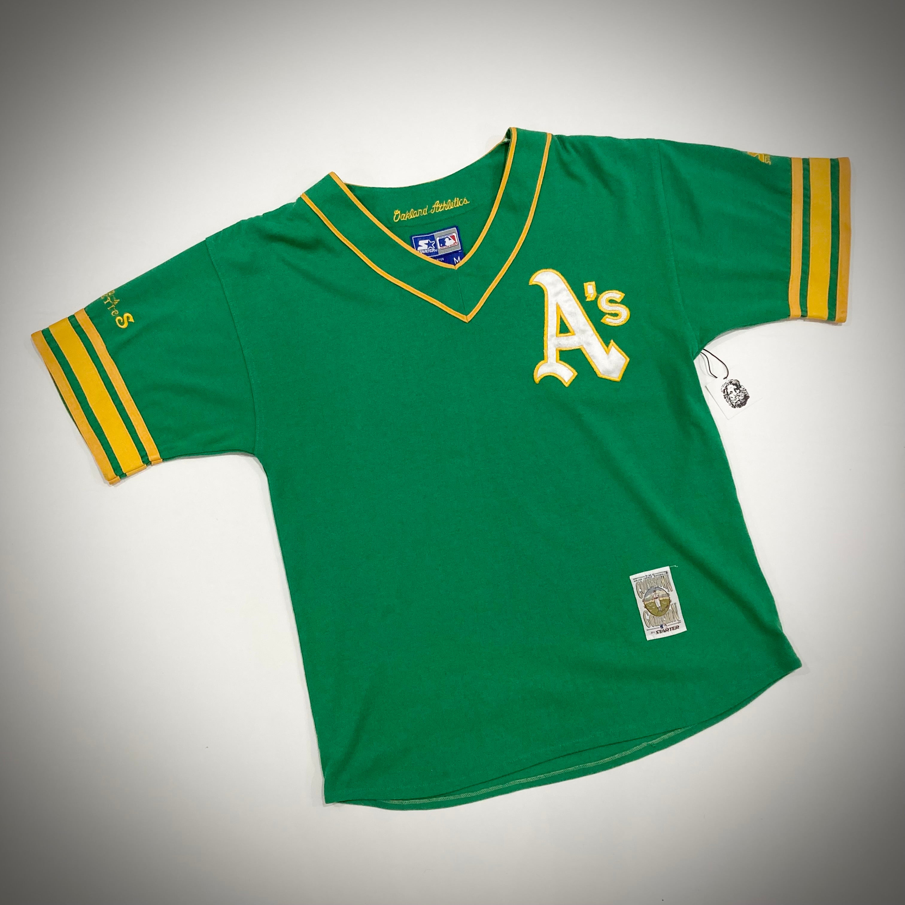 VINTAGE STARTER OAKLAND ATHLETICS JERSEY SHIRT