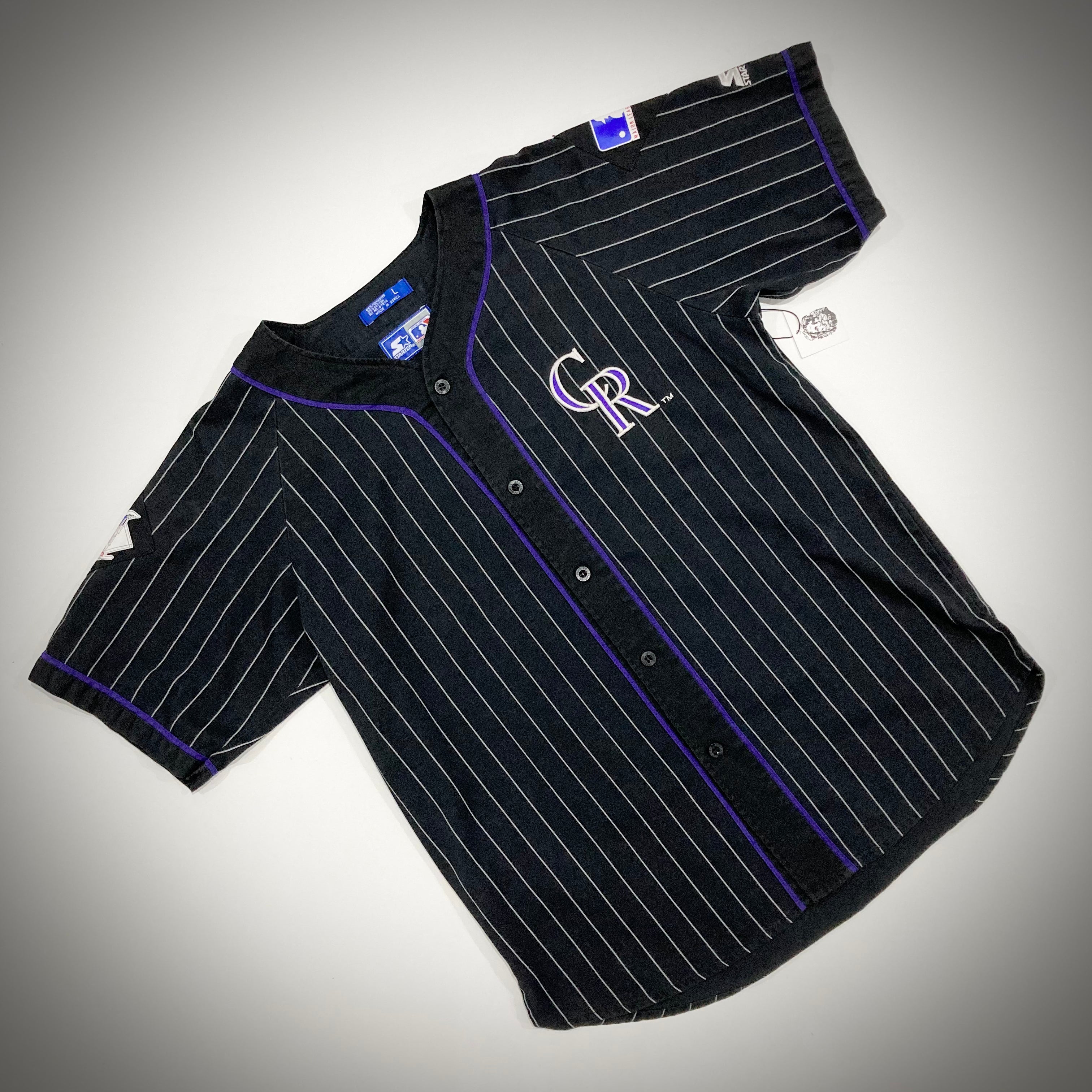 Vintage Colorado Rockies Starter Baseball Jersey