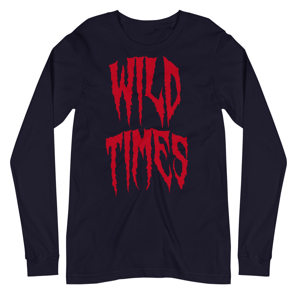 WILD TIMES / R.I.P.  L/S TEE